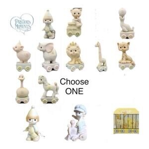 One Precious Moments Birthday Train 1 2 3 4 5 6 7 8 9 or Conductor Pick One New